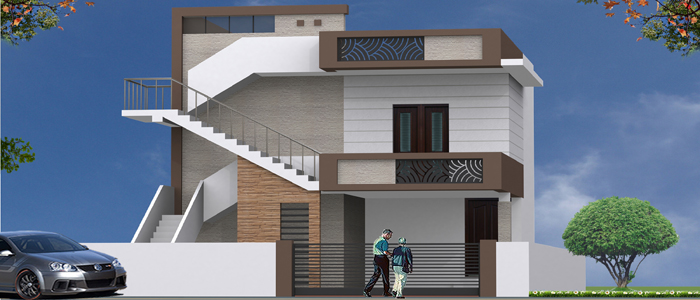 4 BHK House with car parking at Sowripalayam